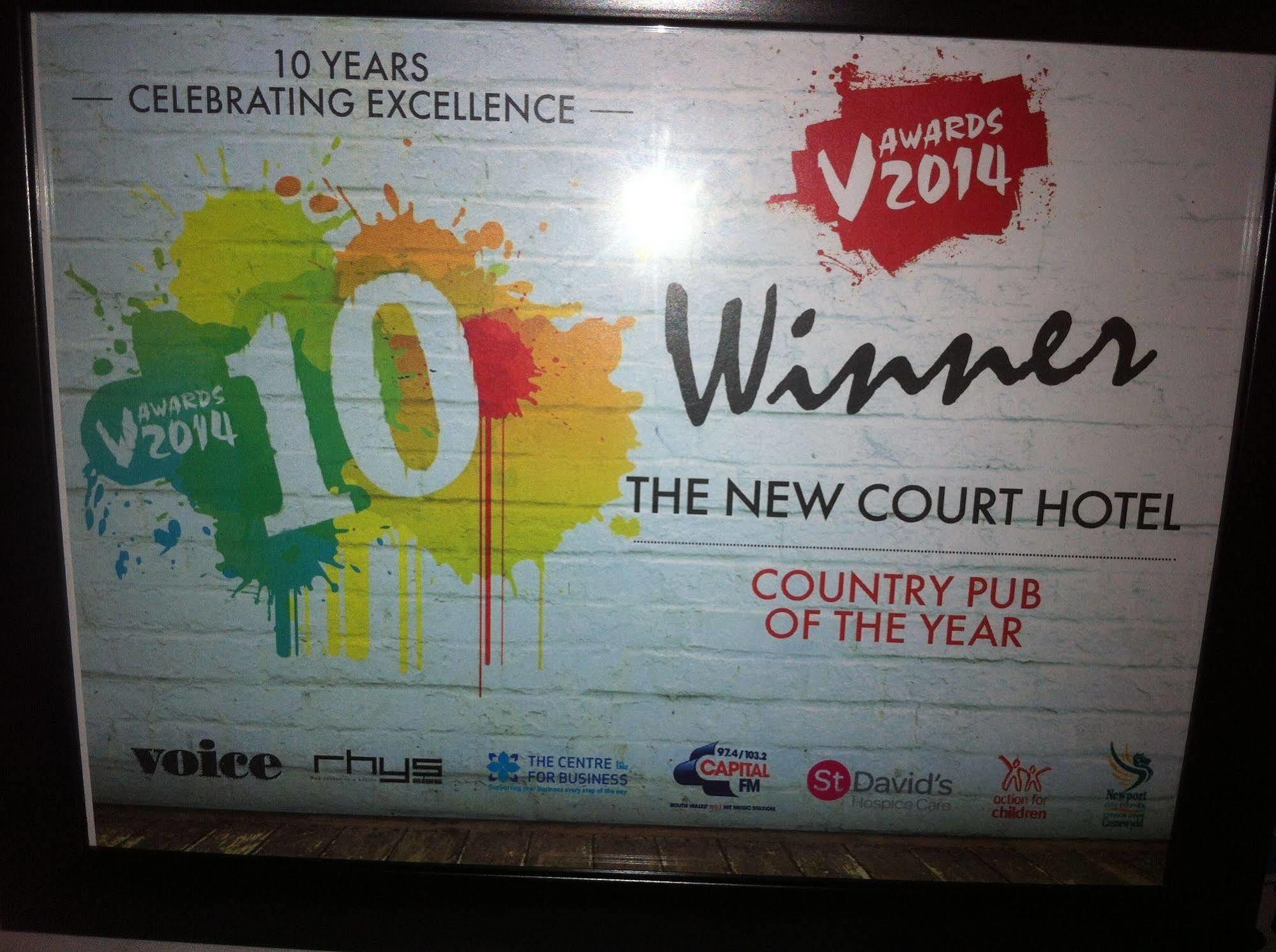 The New Court Inn Usk Luaran gambar